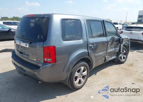 2013 Honda Pilot Ex-L из США, поврежденный, VIN 5FNYF3H5XDB028186